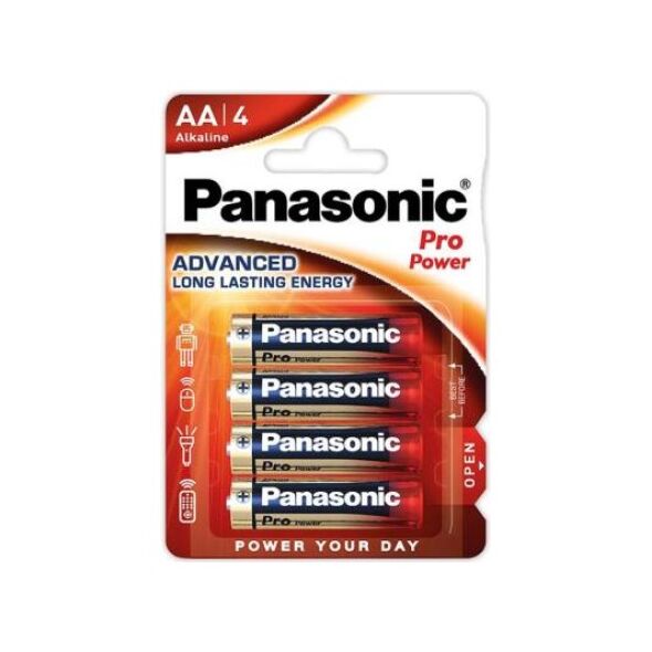 Μπαταρία Alkaline Pro Power Panasonic AA LR06 (4 τεμ.) 5410853038948 5410853038948 έως και 12 άτοκες δόσεις