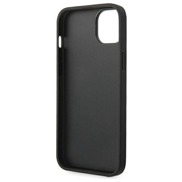 Original Case IPHONE 14 PLUS Karl Lagerfeld Hardcase Monogram Stripe (KLHCP14MPGKLSKW) brown 3666339084851