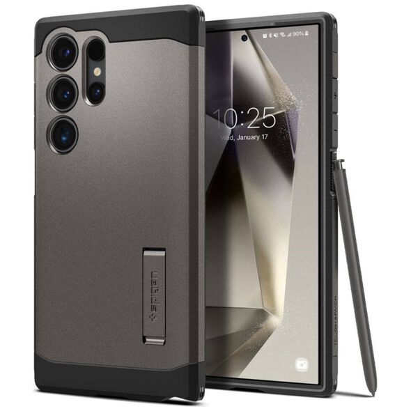 Case SAMSUNG GALAXY S24 ULTRA Spigen Tough Armor Gunmeta gray 8809971221863
