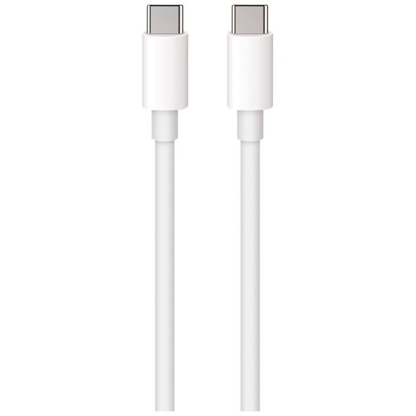 Maxlife MXUC-05 cable USB-C - USB-C 1,0 m 60W white 5900495985187