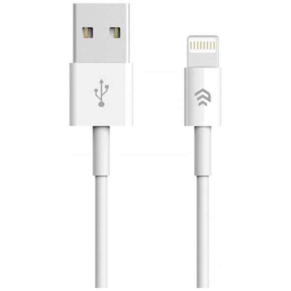 Devia cable Smart EC080 USB - Lightning 1,0 m 2,1A white 6952897986650
