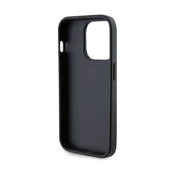 Original Case IPHONE 13 PRO MAX Guess 4G Strass Metal Logo (GUHCP13XPS4DGPK) black 3666339150679