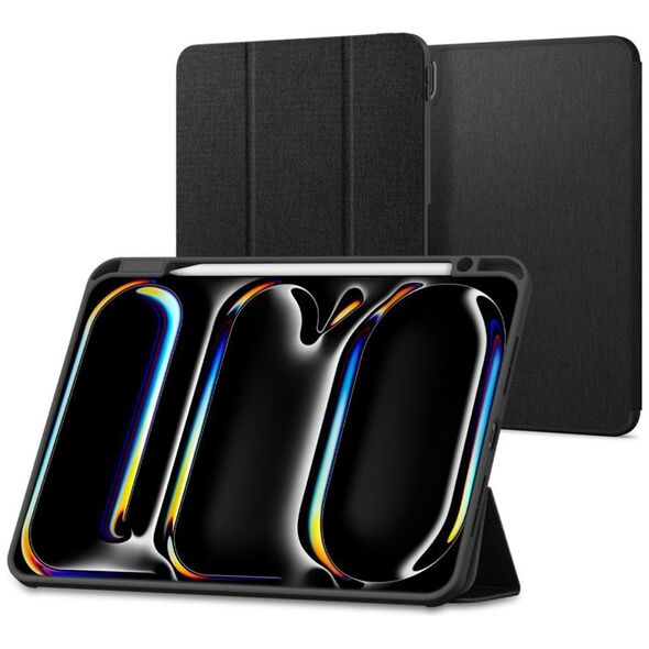Spigen Case for iPad Pro 13 (2024) - Spigen Urban Fit - Black 8809896753340 έως 12 άτοκες Δόσεις