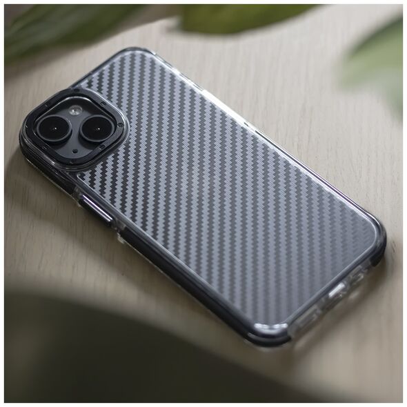Acrylic Carbon case for iPhone 14 Pro 6,1&quot; czarna 5907457763425