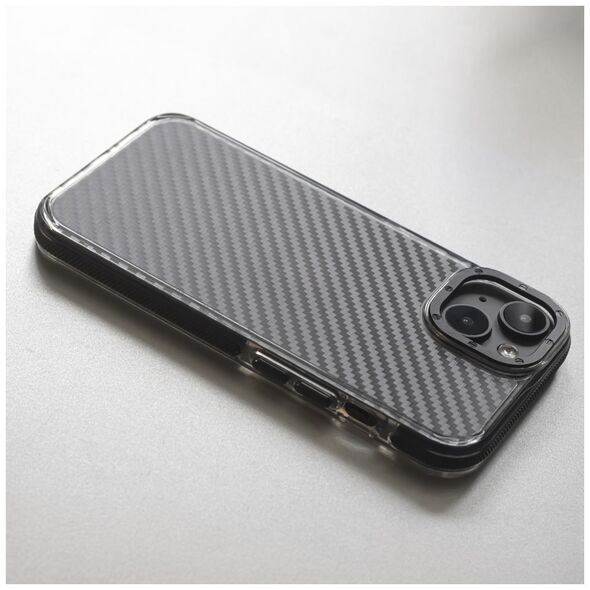 Acrylic Carbon case for iPhone 15 Pro Max 6,7&quot; czarna 5907457763456