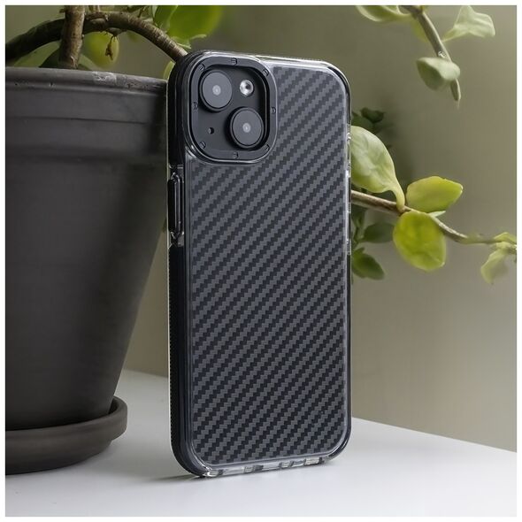 Acrylic Carbon case for iPhone 13 Pro 6,1&quot; czarna 5907457763418