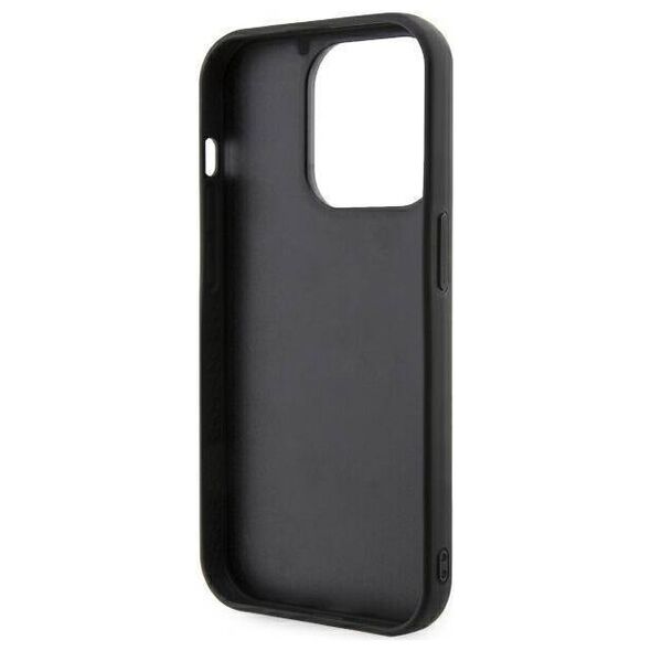Original Case IPHONE 14 PRO Karl Lagerfeld Hardcase Rubber Ikonik 3D (KLHCP14L3DRKINK) black 3666339122645