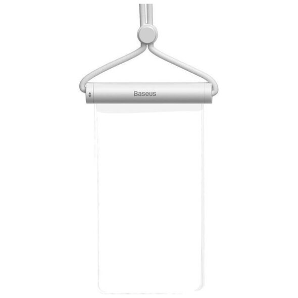 Waterproof phone case Baseus AquaGlide with Cylindrical Slide Lock (white) 6932172646301