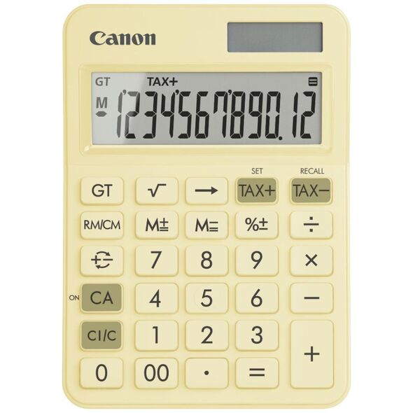 CANON LS-125KB-PYL CALCULATOR Yellow (6819C004AA) (CANLS125KBPYL) έως 12 άτοκες Δόσεις