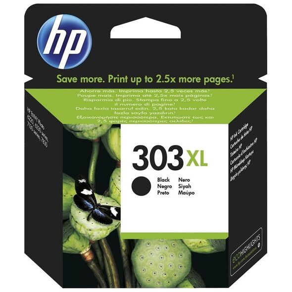 HP Μελάνι Inkjet No 303XL Black (T6N04AE) (HPT6N04AE) έως 12 άτοκες Δόσεις