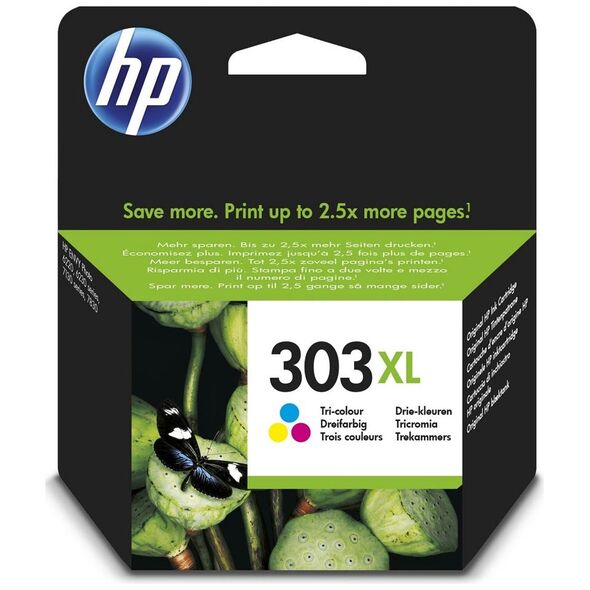 HP Μελάνι Inkjet No 303XL Tri-Colour (T6N03AE) (HPT6N03AE) έως 12 άτοκες Δόσεις