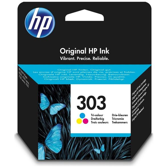 HP Μελάνι Inkjet No 303 Tri-colour (T6N01AE) (HPT6N01AE) έως 12 άτοκες Δόσεις