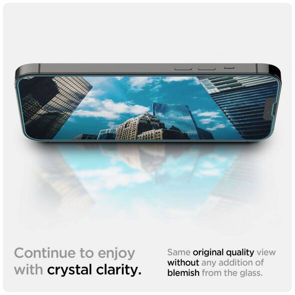 Tempered Glass IPHONE 13 / 13 PRO Spigen Glas.tr "EZ Fit" 2-Pack 8809811851229