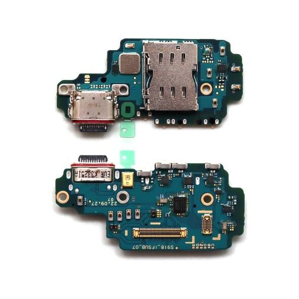 Πλακέτα Samsung S918B Galaxy S23 Ultra 5G με Επαφή Φόρτισης, SIM Reader & Μικρόφωνο (Original) 1110313050243 1110313050243 έως και 12 άτοκες δόσεις