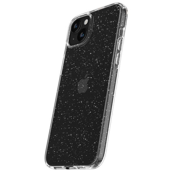 Case APPLE IPHONE 15 PLUS Spigen Liquid Crystal Glitter transparent 8809896749879