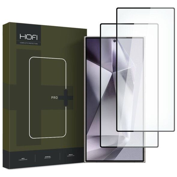 Tempered Glass SAMSUNG GALAXY S24 ULTRA HOFI Glass Pro+ 2-pack black 5906203690343
