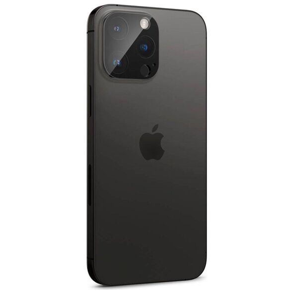 Camera Cover IPHONE 14 PRO / 14 PRO MAX Spigen Optik.TR Camera Protector 2-Pack black 8809811866995