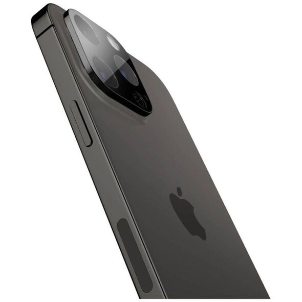 Camera Cover IPHONE 14 PRO / 14 PRO MAX Spigen Optik.TR Camera Protector 2-Pack black 8809811866995