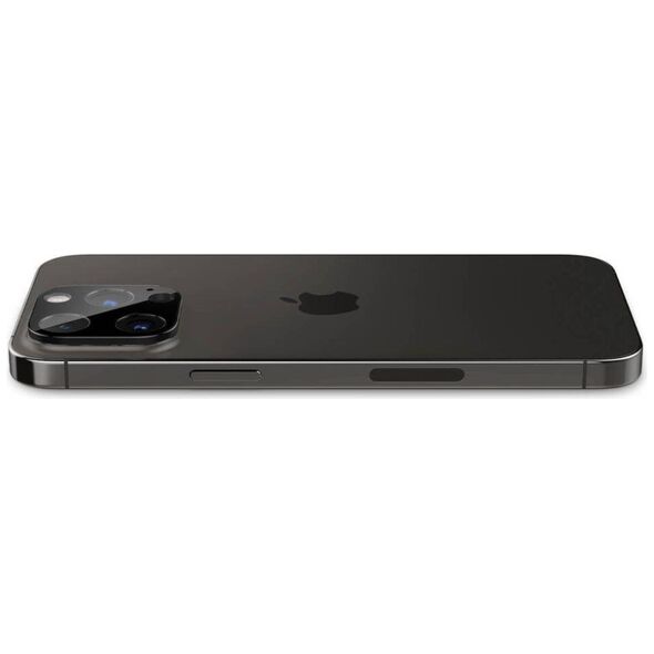 Camera Cover IPHONE 14 PRO / 14 PRO MAX Spigen Optik.TR Camera Protector 2-Pack black 8809811866995