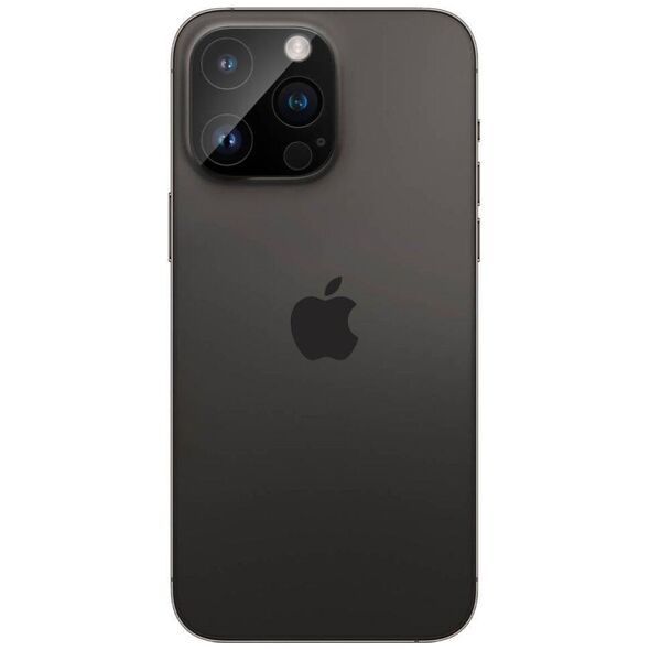 Camera Cover IPHONE 14 PRO / 14 PRO MAX Spigen Optik.TR Camera Protector 2-Pack black 8809811866995