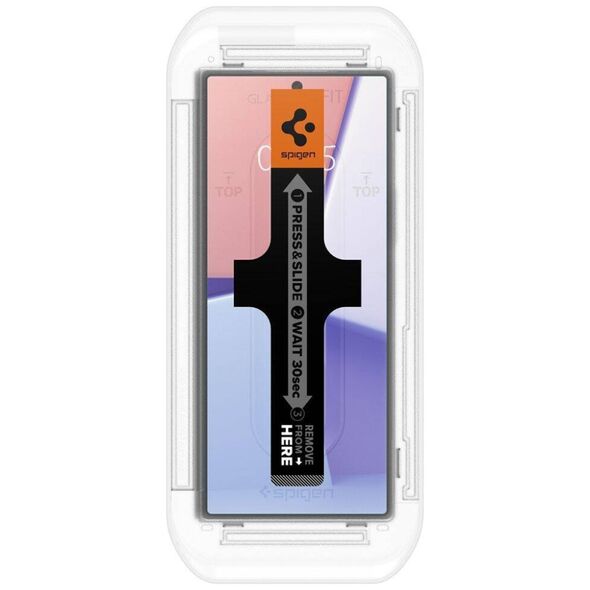Tempered Glass SAMSUNG GALAXY Z FOLD 6 Spigen Glas.tr "EZ Fit" 2-Pack Clear 8809971229074