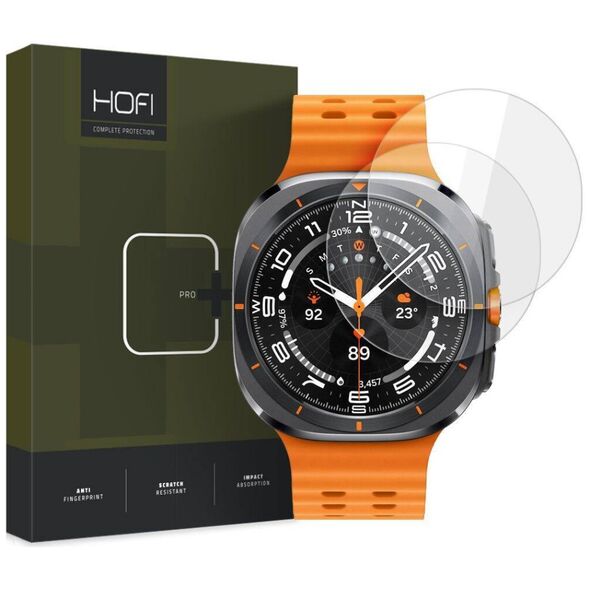 Tempered Glass 5D UV SAMSUNG GALAXY WATCH ULTRA (47MM) Hofi UV Glass Pro+ 2-pack Clear 5906302312443