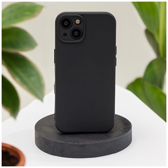 Silicon case for Motorola Edge 50 Fusion black 5907457791046