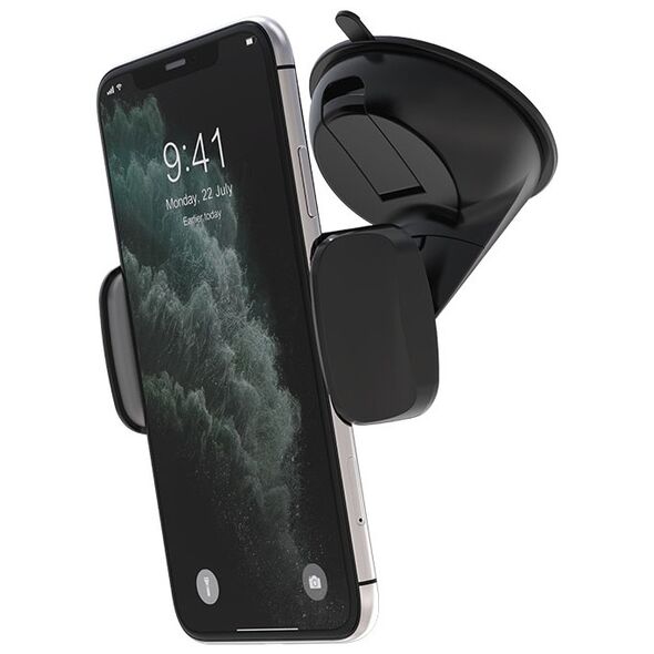 Devia car holder ES049 black with suction cup 6938595331749