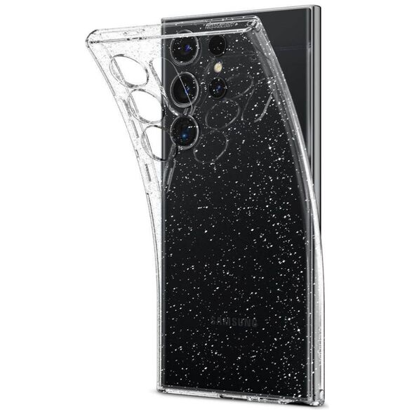 Case SAMSUNG GALAXY S24 ULTRA Spigen Liquid Crystal Glitter transparent 8809971221702