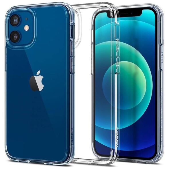 Case IPHONE 12 MINI Spigen Ultra Hybrid Crystal Clear transparent 8809710756786