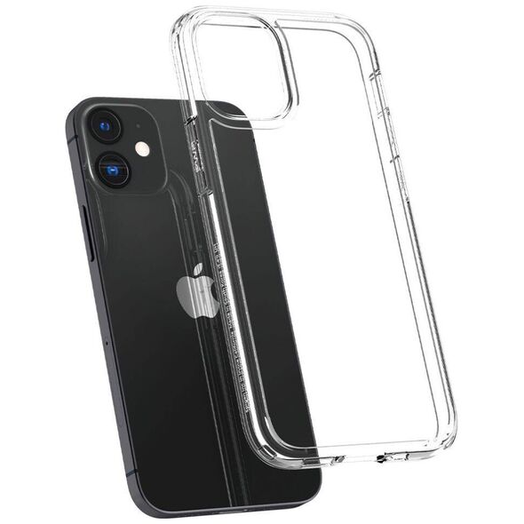 Case IPHONE 12 MINI Spigen Ultra Hybrid Crystal Clear transparent 8809710756786