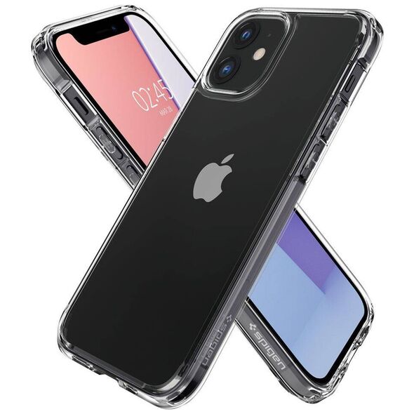 Case IPHONE 12 MINI Spigen Ultra Hybrid Crystal Clear transparent 8809710756786