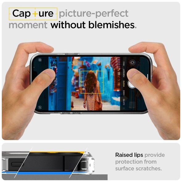 Case IPHONE 12 MINI Spigen Ultra Hybrid Crystal Clear transparent 8809710756786