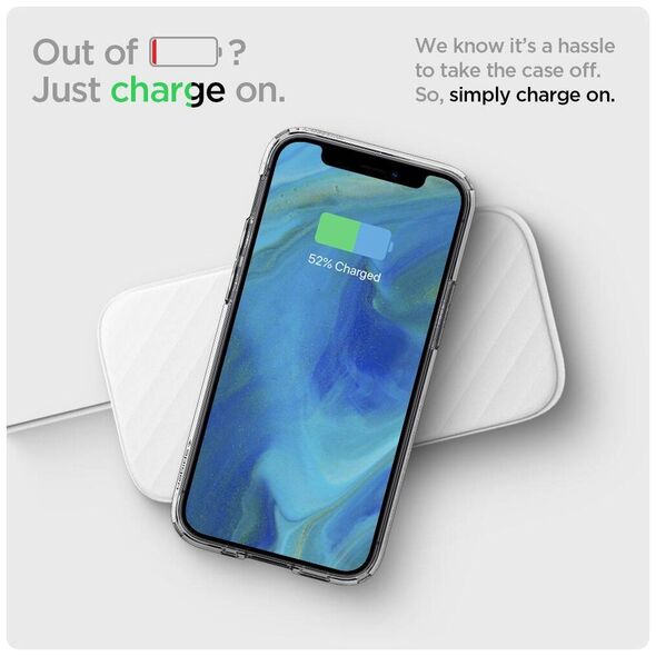 Case IPHONE 12 MINI Spigen Ultra Hybrid Crystal Clear transparent 8809710756786