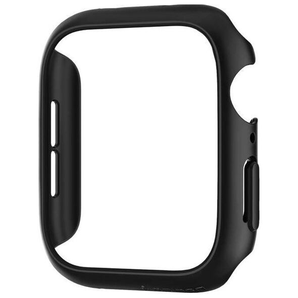 Case for APPLE WATCH 4 / 5 / 6 / SE (44 mm) Spigen Thin Fit black 8809613760408