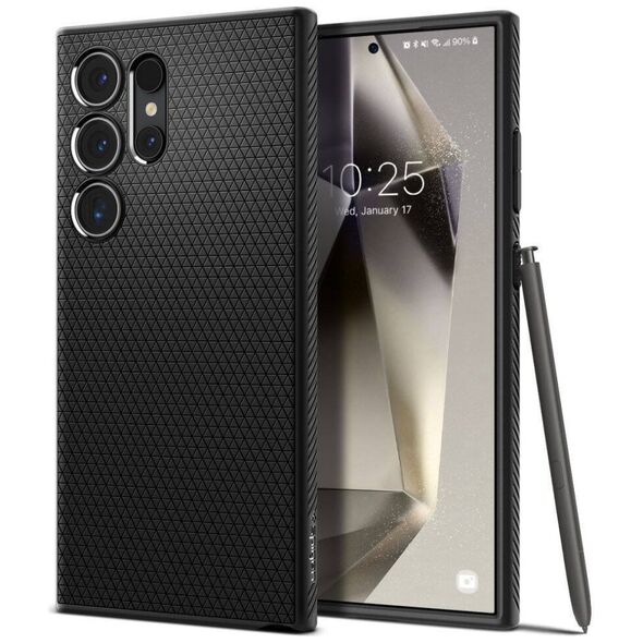 Case SAMSUNG GALAXY S24 ULTRA Spigen Liquid Air Matte black 8809971221726
