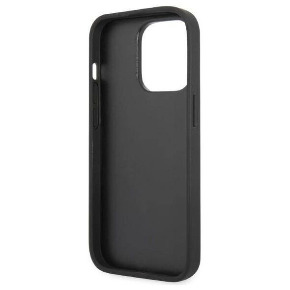 Original Case IPHONE 14 PRO Karl Lagerfeld Hardcase Glitter Choupette Patch (KLHCP14LG2CPS) silver 3666339099459