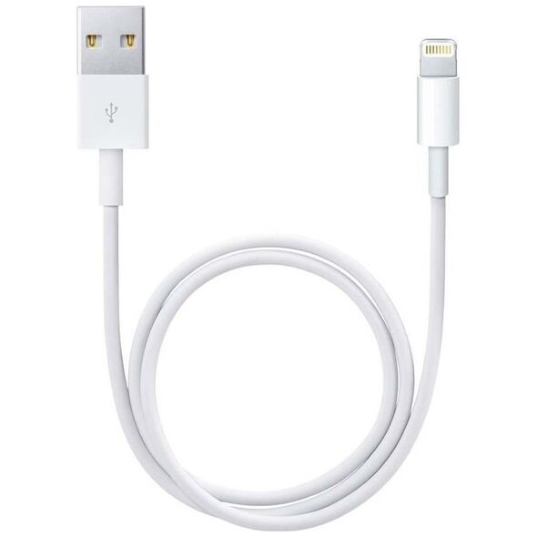 Apple Charge Cable USB to Lightning Λευκό 0.5m (ME291ZM/A) (APPME291ZM/A) έως 12 άτοκες Δόσεις