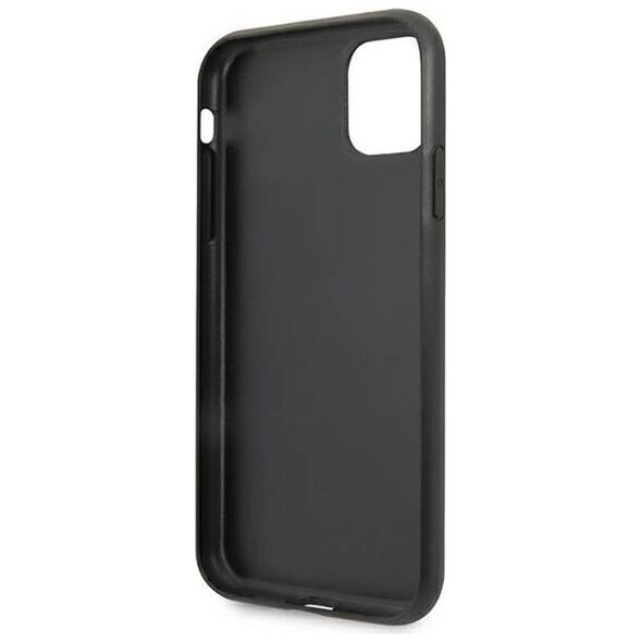Original Case IPHONE 11 Guess Hardcase 4G Triangle Collection GUHCN61PU4GHBK gray 3666339016272