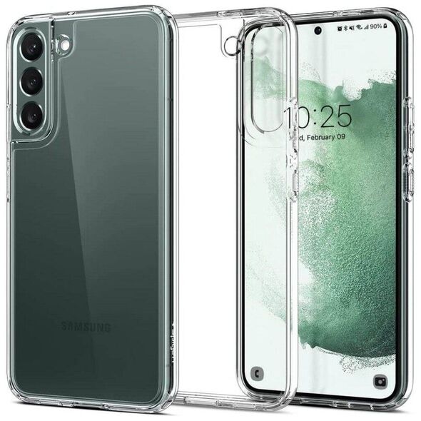 Case SAMSUNG GALAXY S22 Spigen Ultra Hybrid Crystal Clear transparent 8809811856057