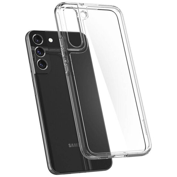 Case SAMSUNG GALAXY S22 Spigen Ultra Hybrid Crystal Clear transparent 8809811856057