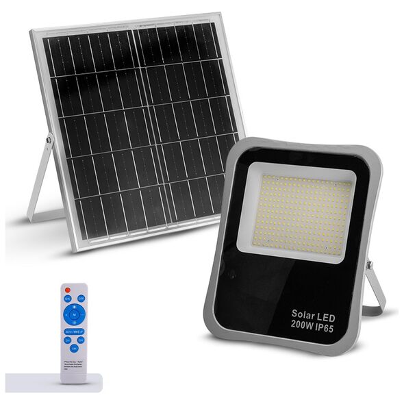 Bormann Blf2550 Bormann Blf2550 Προβολέας Ηλιακός 200w ,Αδιάβροχος 049234 έως 12 Άτοκες Δόσεις