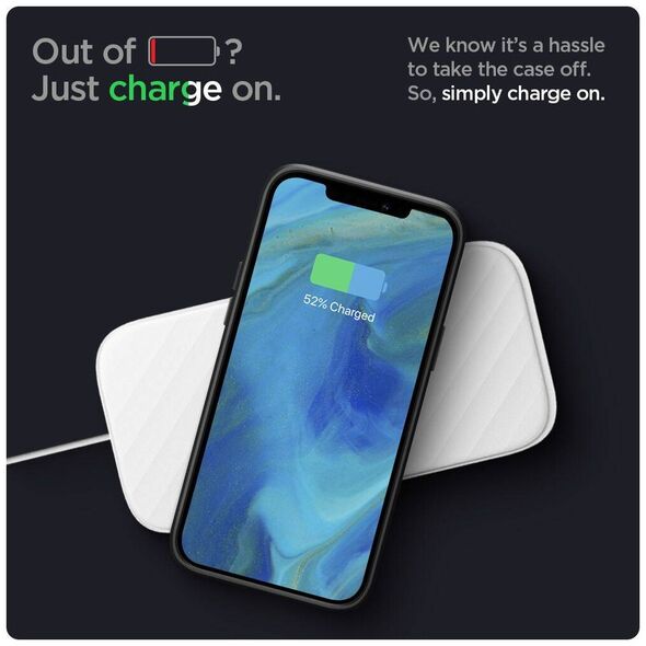 Case IPHONE 12 / 12 PRO Spigen Liquid Air Matte black 8809710756496