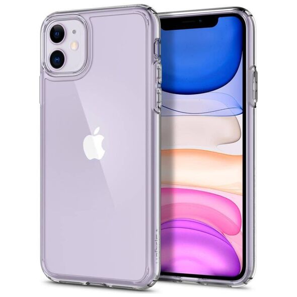 Case IPHONE 11 Spigen Ultra Hybrid Crystal Clear transparent 8809671010309