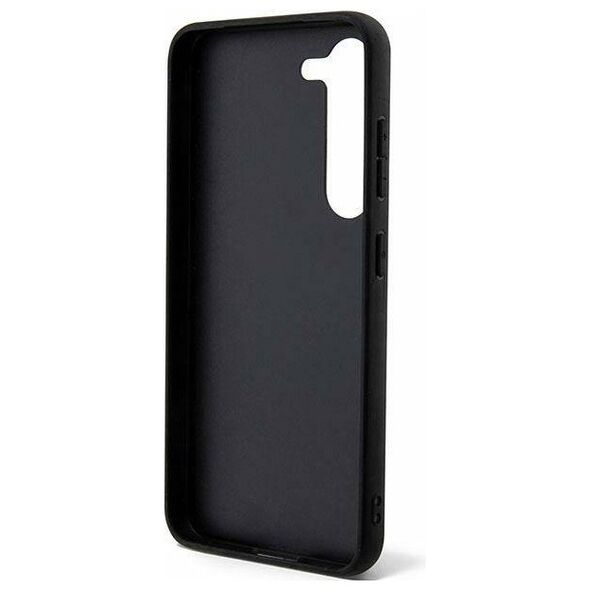 Original Case SAMSUNG GALAXY S24 Guess Hardcase Glitter Script (GUHCS24SHGGSHK) black 3666339241308