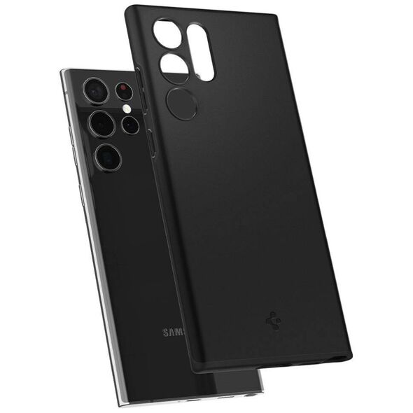 Case SAMSUNG GALAXY S22 ULTRA Spigen Thin Fit black 8809811855463
