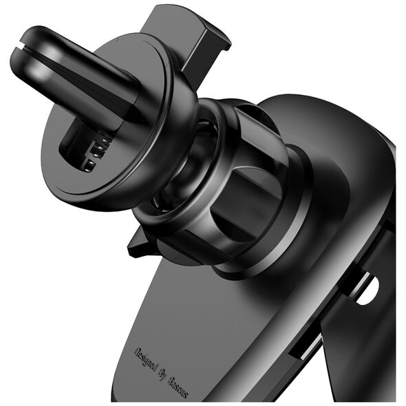 Baseus car mount Gravity gravity black plastic 6953156257344