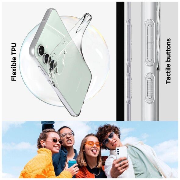 Case SAMSUNG GALAXY S23 FE Spigen Liquid Crystal transparent 8809896746861