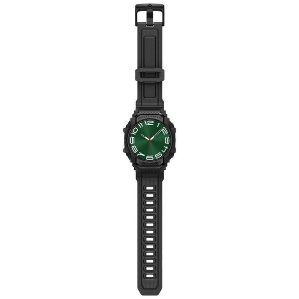 Strap for SAMSUNG GALAXY WATCH 7 (44 MM) Spigen Rugged Armor "Pro" Matte black 8809971233002