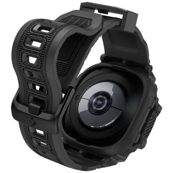 Strap for SAMSUNG GALAXY WATCH 7 (44 MM) Spigen Rugged Armor "Pro" Matte black 8809971233002